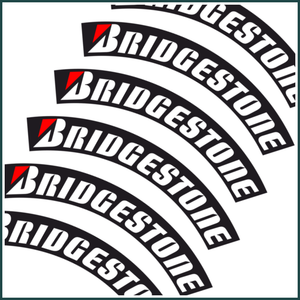 Set Reifenbeschriftung Bridgestone
