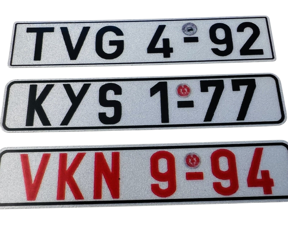 1 Paar BRD Kennz. ( NICHT EU ! ) Modellbau RC 1:5 1:32 1:14 1:16 1:8 1:24 1:32 Modellbau Beschriftung