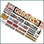 Lade das Bild in den Galerie-Viewer, 1:12 - 35tlg. Set RC Drifter Aufkleber Sticker JDM Japan HPI Himoto Tamiya Modellbau Beschriftung
