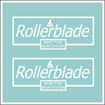 Lade das Bild in den Galerie-Viewer, 2 x F1 Decal 1:43 Benetton Schumacher GP93 Seitenkasten Rollerblade Minichamps Modellbau Beschriftung
