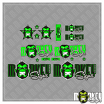 Lade das Bild in den Galerie-Viewer, RC Aufkleber Set 1:10 1:14 1:18 Modellbau Decals Auto Truck Crawler Tuning0
