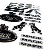 Lade das Bild in den Galerie-Viewer, CHROM MACK TRUCK USA 1:14 1:14,5 Tamiya DECAL STICKER RC AUFKLEBER 023 Modellbau Beschriftung
