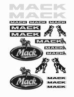 Lade das Bild in den Galerie-Viewer, CHROM MACK TRUCK USA 1:14 1:14,5 Tamiya DECAL STICKER RC AUFKLEBER 023 Modellbau Beschriftung
