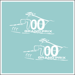 Lade das Bild in den Galerie-Viewer, Decal 1:18 Ferrari 700th Grand Prix Zusatz Formel 1 SPA 2004 Schumacher Belgien Modellbau Beschriftung
