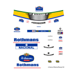 Lade das Bild in den Galerie-Viewer, F1 Decal 1:18 Ayrton Senna Figurendecal - Renault Williams - 1994 Modellbau Beschriftung
