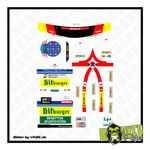 Lade das Bild in den Galerie-Viewer, F1 Decal 1:18 Benetton Figur 1995 Tabakwerbung Schumacher Formel Modellbau Beschriftung
