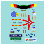 Lade das Bild in den Galerie-Viewer, F1 Decal 1:18 Benetton Renault Figur 1993 Figurenset Schumacher Formel 1 B193 Modellbau Beschriftung
