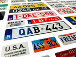 Lade das Bild in den Galerie-Viewer, Kennzeichen reflektierend Modellbau RC 1:5 1:12 1:14 1:16 1:8 1:24 1:18 1:10 Modellbau Beschriftung
