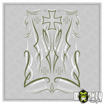 Lade das Bild in den Galerie-Viewer, Pinstripe Aufkleber Set Tamiya LKW 1:14 RC US Truck Modellbau Sticker Grün Modellbau Beschriftung
