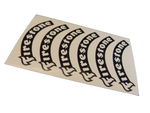 Lade das Bild in den Galerie-Viewer, Reifenbeschriftung Markierung FIRESTONE Aufkleber Tamiya Decal 1:14 010 Modellbau Beschriftung
