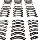 Lade das Bild in den Galerie-Viewer, Reifenbeschriftung Markierung MICHELIN BLACK Aufkleber LKW 1:32 Schuco Welly Modellbau Beschriftung
