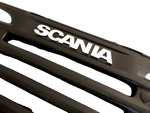 Lade das Bild in den Galerie-Viewer, SCANIA SCHRIFTZUG CHROM Grill 1:14 Tamiya DECAL STICKER RC AUFKLEBER TRUCK 049 Modellbau Beschriftung

