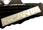 Lade das Bild in den Galerie-Viewer, SCANIA SCHRIFTZUG CHROM Grill 1:14 Tamiya DECAL STICKER RC AUFKLEBER TRUCK 049 Modellbau Beschriftung
