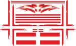 Lade das Bild in den Galerie-Viewer, Schwedenkreuz Fahrerhaus / Auflieger 1:14 1:16 LKW DECAL STICKER AUFKLEBER 038 Modellbau Beschriftung
