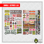 Lade das Bild in den Galerie-Viewer, Spar 2er Bundle 1:18 RC Car Aufkleber - Japan JDM Drift Racer Aufkleber Tuning Modellbau Beschriftung
