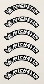 Lade das Bild in den Galerie-Viewer, TIEFLADER Reifenbeschriftung Michelin Aufkleber Tamiya Wedico Decal 1:14 1:14,5 Modellbau Beschriftung
