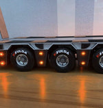 Lade das Bild in den Galerie-Viewer, TIEFLADER Reifenbeschriftung Michelin Aufkleber Tamiya Wedico Decal 1:14 1:14,5 Modellbau Beschriftung
