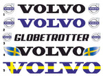 Lade das Bild in den Galerie-Viewer, VOLVO FRONTSCHEIBE 1:32 Aufkleber MEILLER KIPPER Schuco Welly Sticker 065 Modellbau Beschriftung
