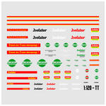 Lade das Bild in den Galerie-Viewer, Waterslide Decal 1:120 TT - DDR Isolator Zündkerzen - W50 Truck LKW Multicar Modellbau Beschriftung
