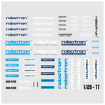 Lade das Bild in den Galerie-Viewer, Waterslide Decal 1:120 TT - DDR Robotron Dresden - W50 Truck LKW Multicar Modellbau Beschriftung
