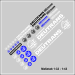 Lade das Bild in den Galerie-Viewer, Waterslide Decal 1:32 - 1:43 DDR VE Kombinat Deutrans W50 Truck LKW Multicar Modellbau Beschriftung

