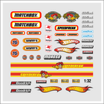 Lade das Bild in den Galerie-Viewer, Waterslide Decal 1:32 Hotwheels Slotcar Racing Texaco USA V8 Muscle Cars Speed Modellbau Beschriftung
