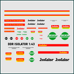 Lade das Bild in den Galerie-Viewer, Waterslide Decal 1:43 - DDR Isolator Zündkerze - W50 B1000 Trabant Modellauto Modellbau Beschriftung
