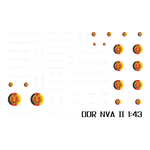Lade das Bild in den Galerie-Viewer, Waterslide Decal 1:43 - DDR NVA Tankwagen Benzin - W50 Kamaz LKW Trinkwasser Modellbau Beschriftung
