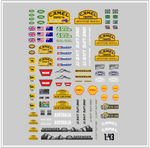 Lade das Bild in den Galerie-Viewer, Waterslide Decal 1:43 - Trophy Defender Landrover Camel ONE LIFE. Australia Modellbau Beschriftung
