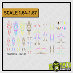 Lade das Bild in den Galerie-Viewer, Waterslide Decal 1:64 - 1:87 Pinstripe Dekor Lowrider USA Modellbau Modellbahn Modellbau Beschriftung
