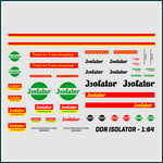 Lade das Bild in den Galerie-Viewer, Waterslide Decal 1:64 - DDR Isolator Zündkerze - W50 B1000 Trabant Modellbahn Modellbau Beschriftung
