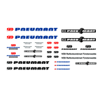 Lade das Bild in den Galerie-Viewer, Waterslide Decal 1:87 - DDR Pneumant Reifen Kamaz W50 Barkas Multicar Trabant Modellbau Beschriftung
