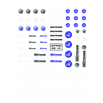 Lade das Bild in den Galerie-Viewer, Waterslide Decal 1:87 - DDR VE Kombinat Deutrans W50 Truck LKW Multicar Modellbau Beschriftung
