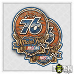 Lade das Bild in den Galerie-Viewer, 76 Official Fuel Of NASCAR Aufkleber 2er Set Racing US Car Motorsport Retro
