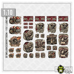 Lade das Bild in den Galerie-Viewer, 33tlg JDM Drift Sticker Set A 1:10 RC Tuning Aufkleber für Sakura Yokomo MST
