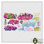 Lade das Bild in den Galerie-Viewer, A - Graffiti Sticker Set Aufkleber RC Modellbau 1:10 1:14 1:22,5 Tamiya LGB
