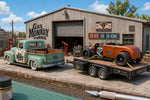 Lade das Bild in den Galerie-Viewer, RC Gas Monkey Aufkleber Sticker Set 1:10 Hotrod USA Texas Pickup Modellbau
