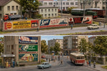 Lade das Bild in den Galerie-Viewer, DDR Werbebanner Set B - 1:87 H0 Modellbahn Reklame Schilder Diorama Zubehör

