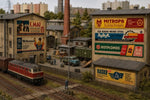 Lade das Bild in den Galerie-Viewer, DDR Werbebanner Set A - 1:87 H0 Modellbahn Reklame Schilder Diorama Zubehör
