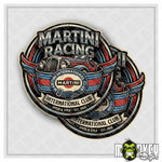 Lade das Bild in den Galerie-Viewer, Martini Racing International Club Aufkleber 2er Set Vintage Motorsport Retro
