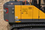 Lade das Bild in den Galerie-Viewer, RC 1:14 1:16 Warn-und Gefahrenhinweise Bagger Baustelle Aufkleber Set Modellbau
