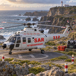 Lade das Bild in den Galerie-Viewer, RC Rettungshubschrauber 1:14 1:16 Luftrettung Notarzt Aufkleber Set Rot
