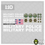 Lade das Bild in den Galerie-Viewer, RC US Army Aufkleber &amp; Sticker Set 1:10 Offroad Humvee Armee Pickup Modellbau
