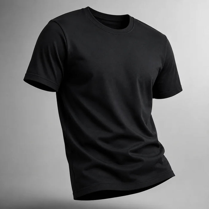 T-Shirt in Schwarz