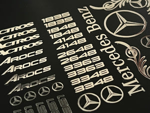 2er Set Mercedes Stern – Modellbau & Beschriftung