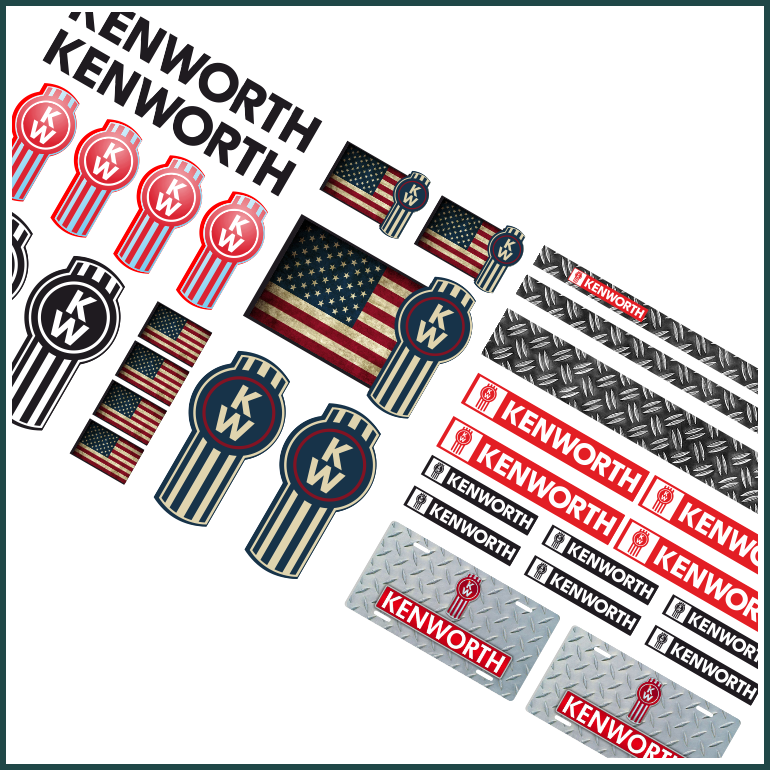 32er Set Kenworth Uni