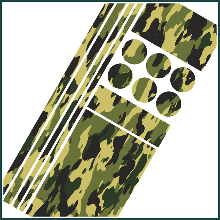 Army Camouflage Set1 13 tlg.