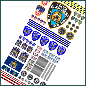 NYPD Set 80 tlg.