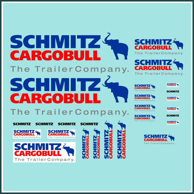 Decal 26tlg. Schmitz Cargobull